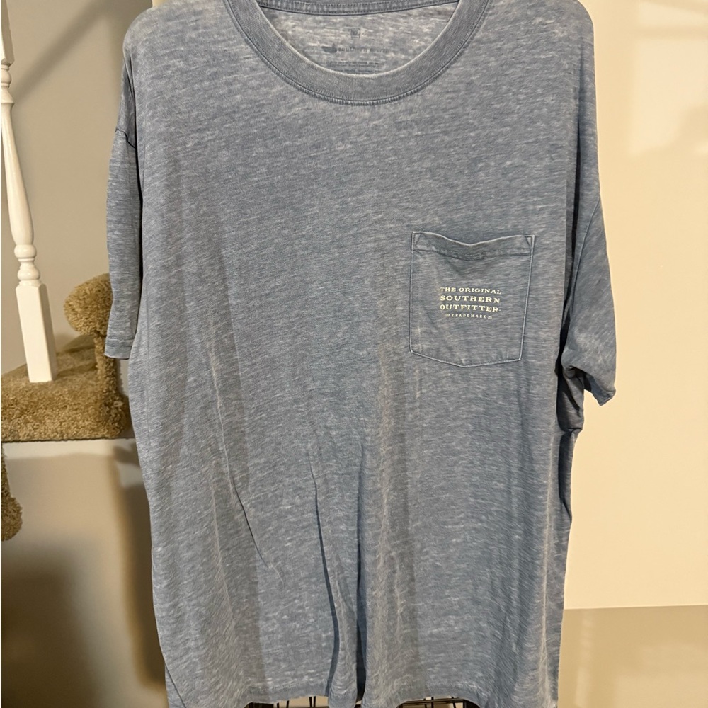 Southern Marsh Blue Classic Crew Neck Shirt